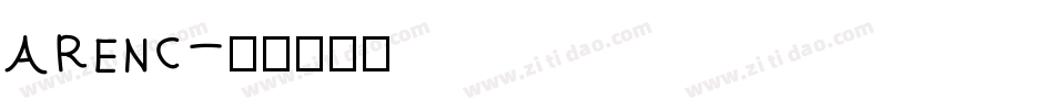 ARENC字体转换