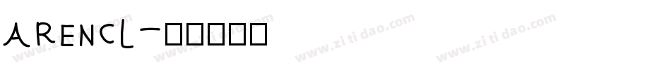 ARENCL字体转换