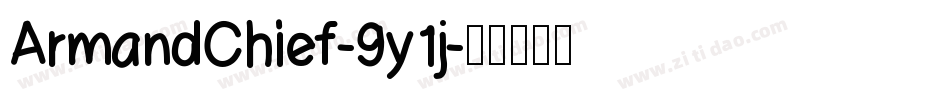 ArmandChief-9y1j字体转换