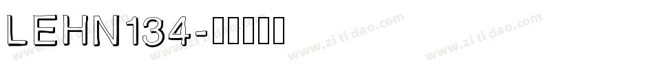 LEHN134字体转换