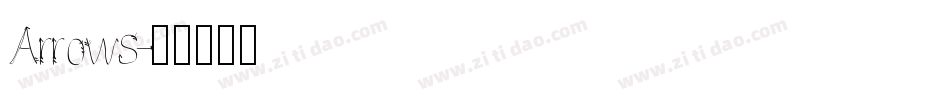 Arrows字体转换