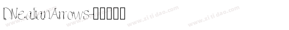 DNealianArrows字体转换