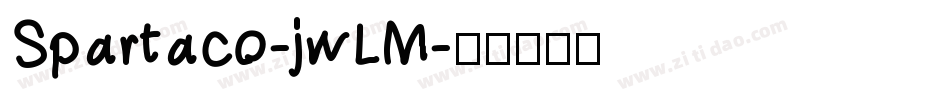 Spartaco-jwLM字体转换