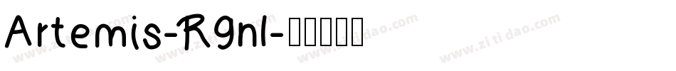 Artemis-R9nl字体转换