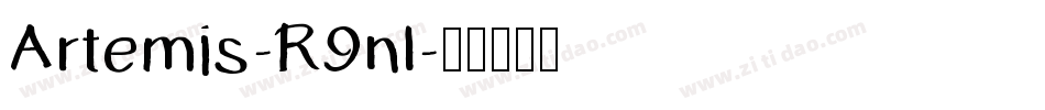Artemis-R9nl字体转换