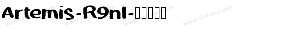 Artemis-R9nl字体转换