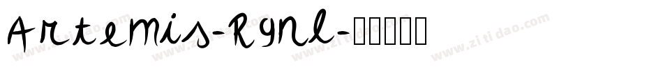 Artemis-R9nl字体转换