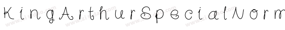 KingArthurSpecialNormal-XGPP字体转换