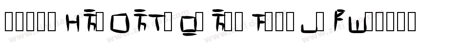 CreepingOnACornflake-RX6W字体转换