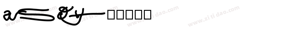 ashy字体转换