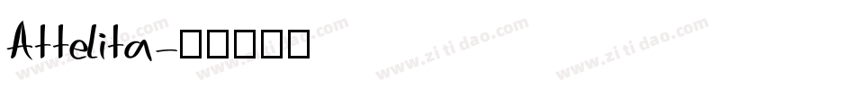 Attelita字体转换