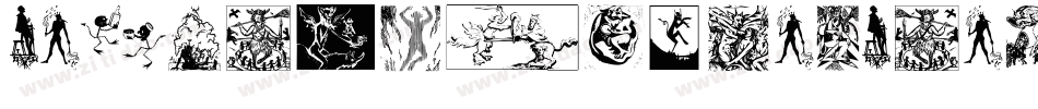 DevilsTongue3DLeftalic-VGGqZ字体转换