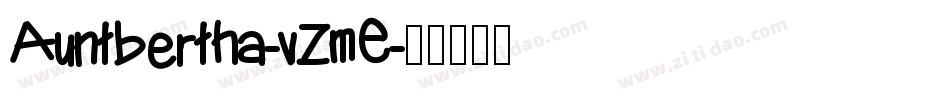 Auntbertha-vZmE字体转换