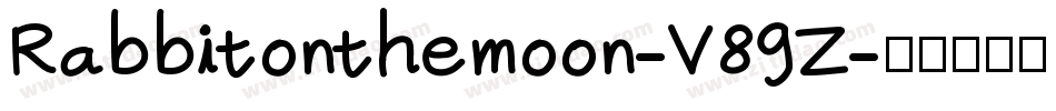Rabbitonthemoon-V89Z字体转换