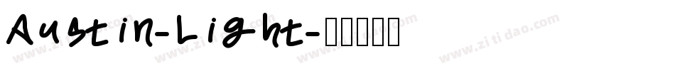 Austin-Light字体转换