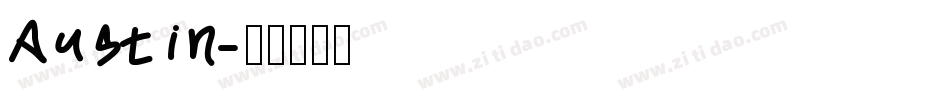 Austin字体转换