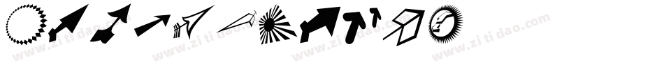 TechnoBats字体转换