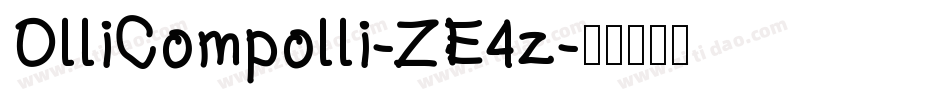 OlliCompolli-ZE4z字体转换
