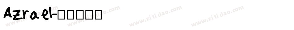 Azrael字体转换