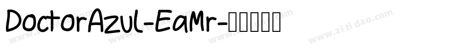 DoctorAzul-EaMr字体转换