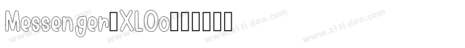 Messenger-XLOo字体转换