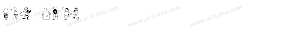 CHI-TOWN字体转换