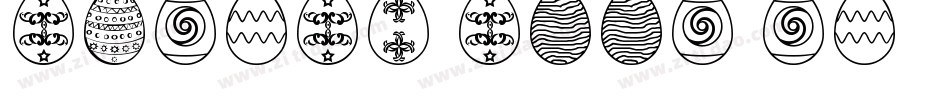 Easter-eggs-ST-1字体转换