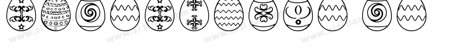 EasterFont-St字体转换
