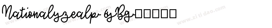 Nationalyzealp-6yBg字体转换