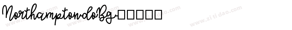 Northampton-doBg字体转换
