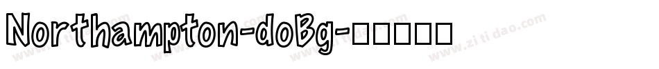 Northampton-doBg字体转换