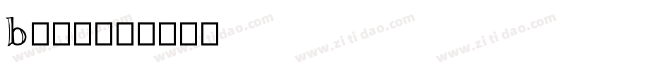 bg字库字体转换