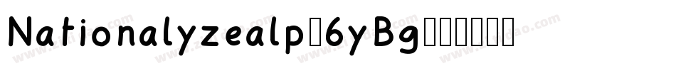 Nationalyzealp-6yBg字体转换