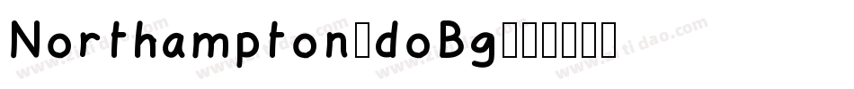 Northampton-doBg字体转换