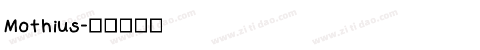 Mothius字体转换