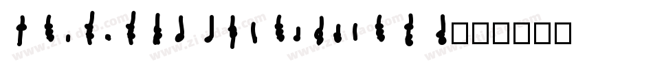 LibraryGothicMedium字体转换