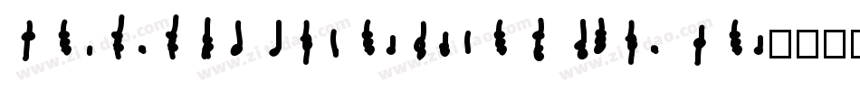 LibraryGothicMediumItalic字体转换