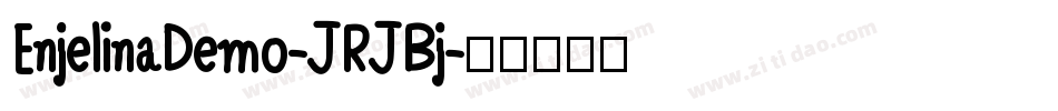 EnjelinaDemo-JRJBj字体转换