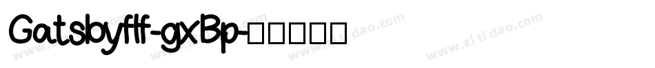 Gatsbyflf-gxBp字体转换