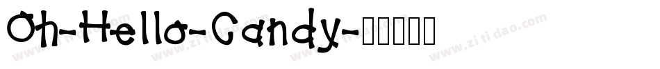Oh-Hello-Candy字体转换