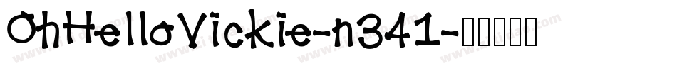 OhHelloVickie-n341字体转换