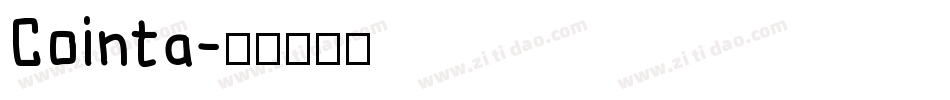 Cointa字体转换