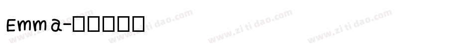 Emma字体转换