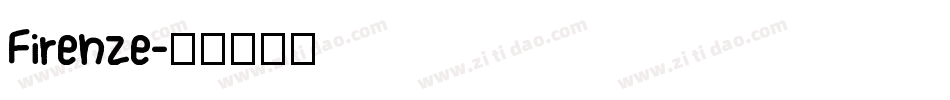 Firenze字体转换