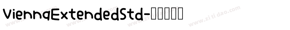 ViennaExtendedStd字体转换
