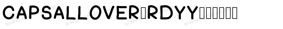CapsAllOver-rDYy字体转换