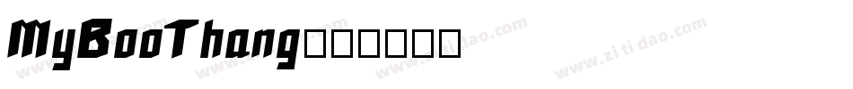 MyBooThang字体转换