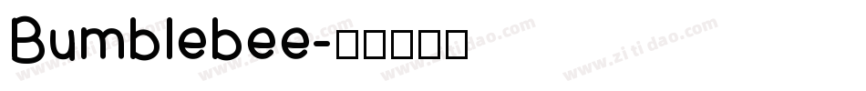 Bumblebee字体转换