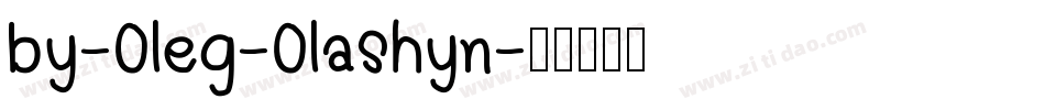 by-Oleg-Olashyn字体转换