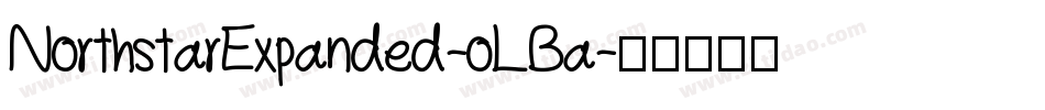 NorthstarExpanded-oLBa字体转换